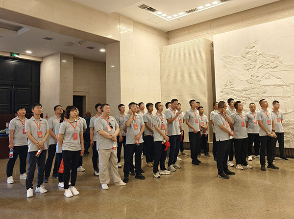 西柏坡红色教育基地现场教学