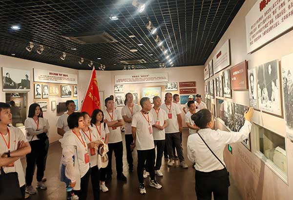西柏坡红色教育基地现场教学